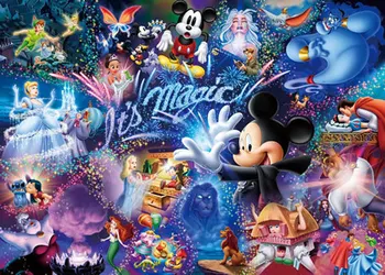 

Jmine Div 5D Disneyy Mickey Mouse Princess Full Diamond Painting cross stitch kits art Cartoon 3D paint by diamonds