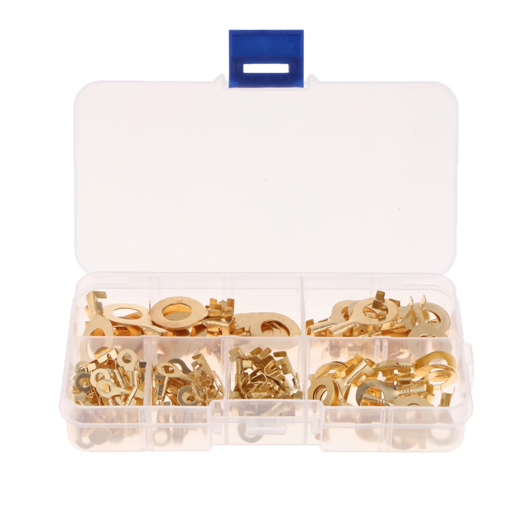 150 Pieces Insulated Electrical Wire Terminal Crimp Connectors Spade Set