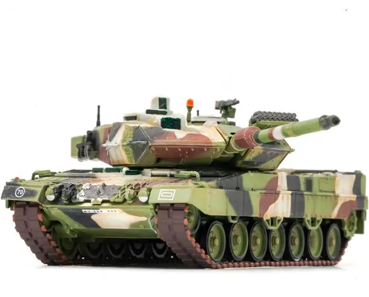 Panzerkampf Германия Леопард 2а6 зима камуфляж 1/72 Готовая модель танка