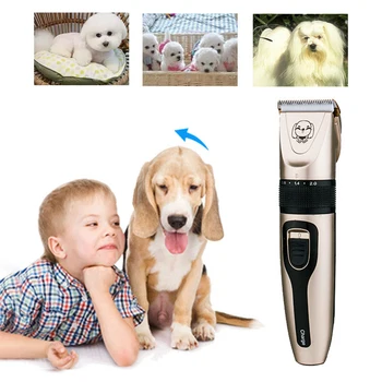 

Animal Grooming Clippers Rechargeable Pet Dog Hair Trimmer Cat Haircut Machine Cat Dog Hair Trimmer Grooming Cutter