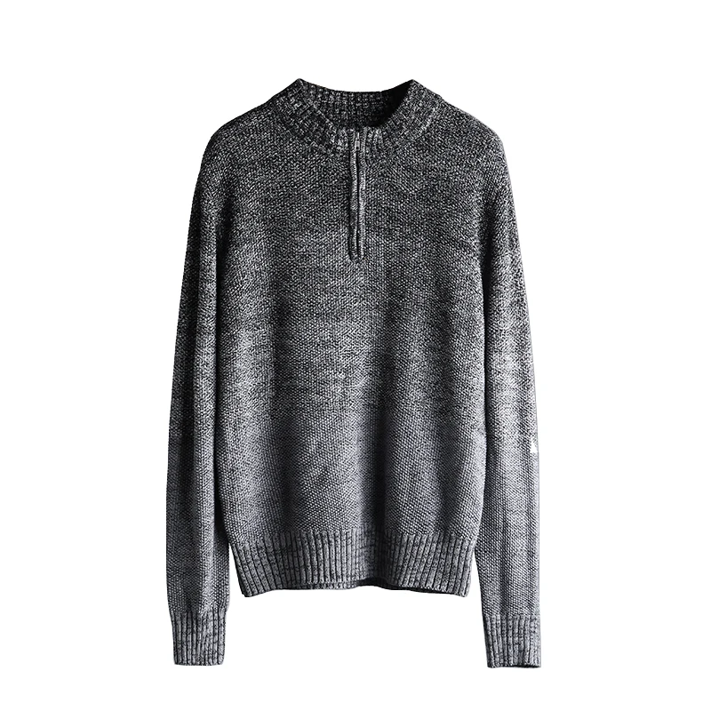 SOUL OF TIGER Korean Fashion Winter New Thick Streetwear Mens Vintage Sweaters Male Casual Pullovers Warm Oversized Jumpers