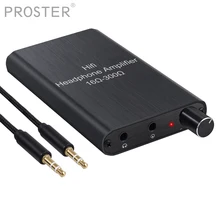Proster для 16-300 Ω HiFi наушники усилитель для наушников тонкий компактный легкий DC3.7-4.2V наушники усилитель