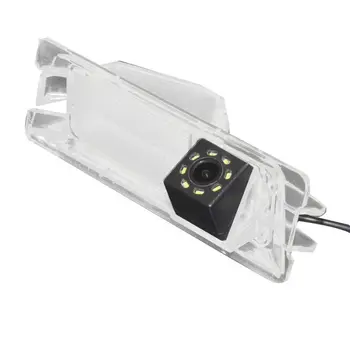 

Car Hd Ccd Rear View Camera 8Led Back Up Reverse Camera for Nissan March Renault Logan Renault Sandero W