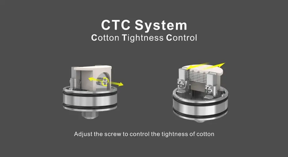 Оригинальный обслуживаемый распылитель thren Vape Intense Mesh MTL RDA 2 мл система CTC для