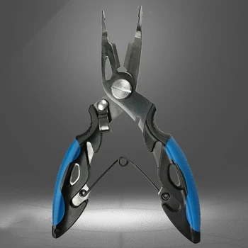 HOT PRICE ❤️ 12.5cm Fishing Plier Scissor For Fishing Line Lure Cutter Hook Remover Stainless Steel Pliers Fishing Scissor Pliers Accessoris - discount item 52% OFF Sports & Entertainment