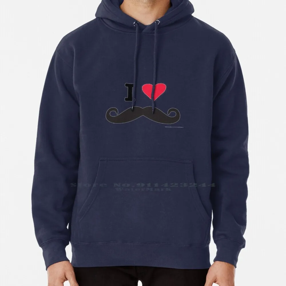 

I Love Mustaches Hoodie Sweater 6xl Cotton Big Mustaches Best Mustache Best Moustaches Mustache Styling Mustache Contest