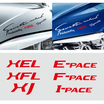 

Car Styling Light Eyebrow Decorative Sticker for Jaguar XEL XFL E-PACE F-PACE I-PACE XJ Accessorie Auto Headlights Eyebrow Decal