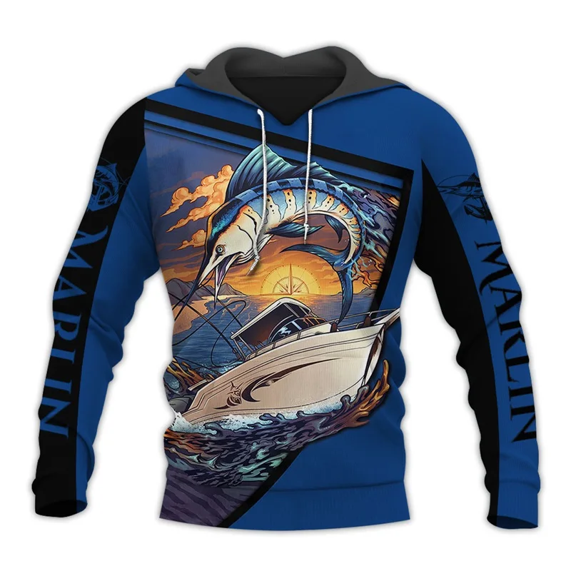 

PLstar Cosmos marlin New Fashion Animal Fishing Art Harajuku casual Tracksuit Funny 3D Hoodies/Sweatshirt/Jacket/Mens Womens-8