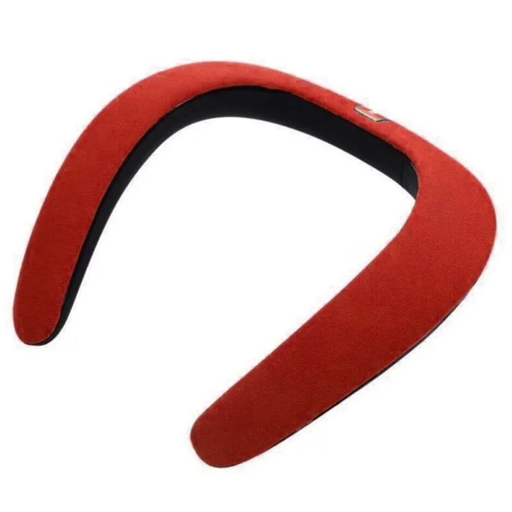 

2019 HOT Bluetooth Wireless Neckband Neck Speaker FM AUX SD USB Stereo#T2