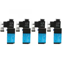 3V210-08 2 Позиция 5 трехходовых электромагнитных клапана PT1/4in 1.2MPa 170Psi электромагнитный клапан IP65 электромагнитный клапан