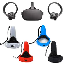 Для Oculus Quest/Rift S джойстик для игр в виртуальной реальности защитный чехол силиконовый чехол Крышка Finger VR ручка набор устойчивый к царапинам Пыленепроницаемый Чехол