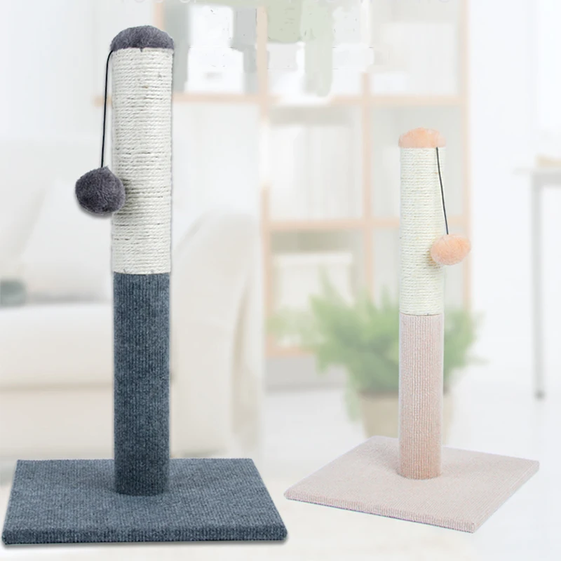 

Cat Tower Post Sisal Rope Cat Scratcher Furniture Protector Safety Material Cat Tree For Pet Sharpen Claw Pet Furniture