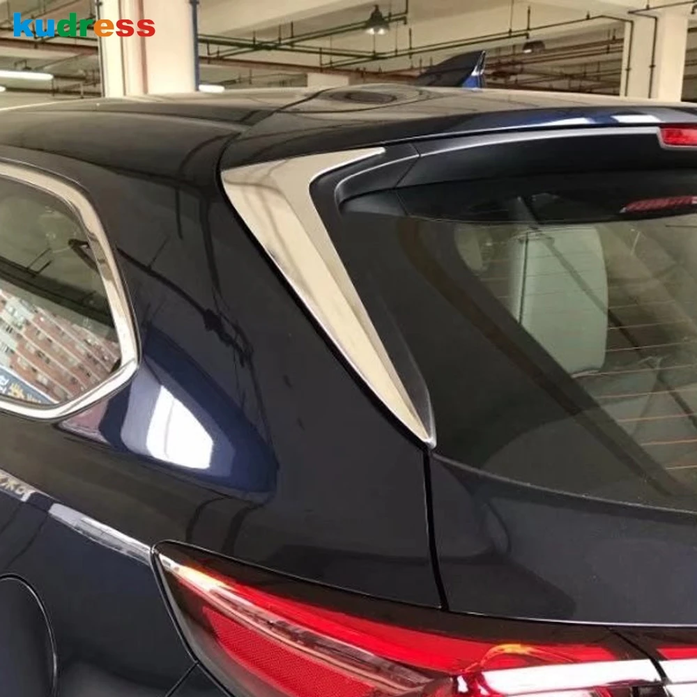 Боковые Спойлеры для Mazda CX9 хромированные чехлы на заднее окно модели 2016 2019 CX8 CX 9