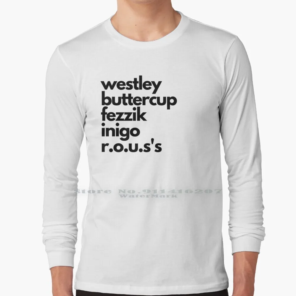 The Princess Bride T Shirt 100% Puro Cotone Westley Buttercup Fezzik Inigo The Princess Bride Princess Princess Bride Love As