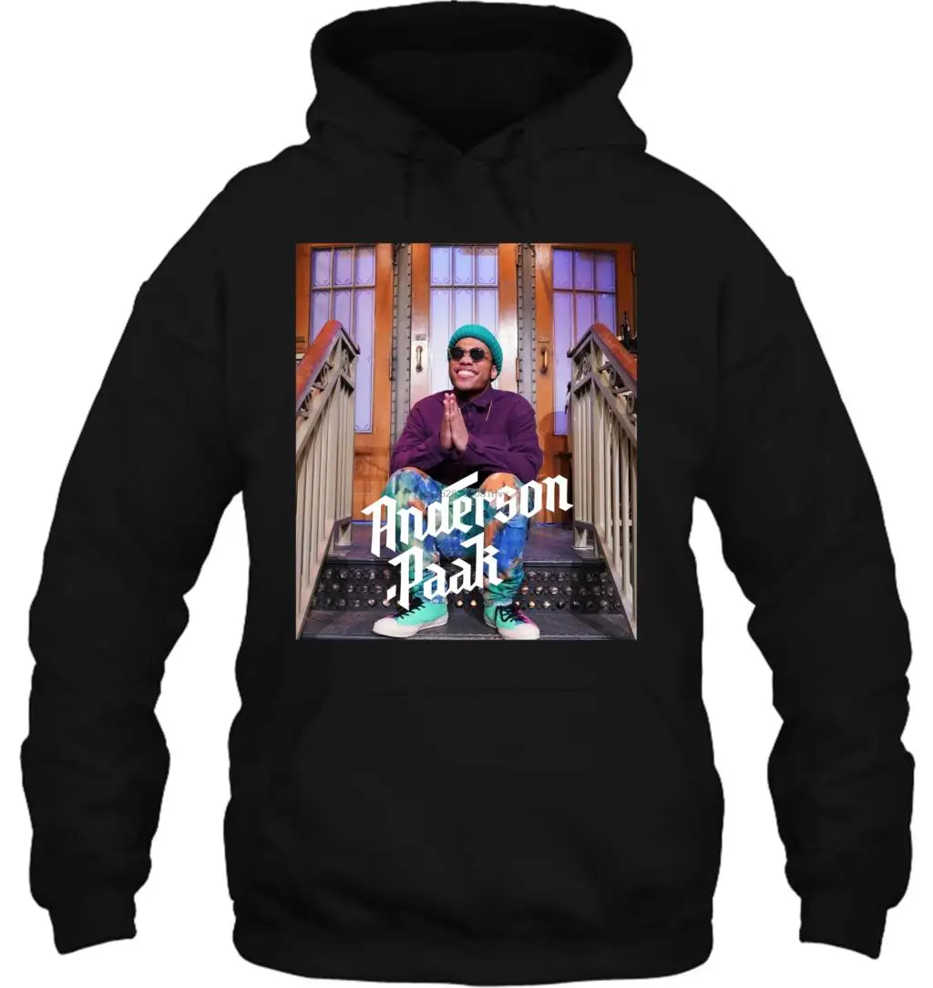 Мужская Толстовка Новинка bacod Anderson Paak World Tour для женщин уличная одежда