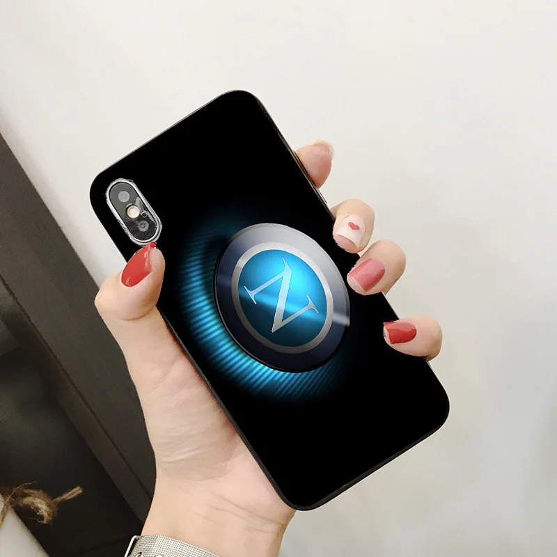 Phone Case Insigne Milik For iphone DIY For Napoli FC Case Black Soft TPU For iPhone 11Pro X XR XS MAX 7 8 7plus 6 6S 5S SE 5