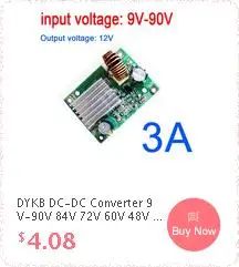 Dykb 80 Вт DC-DC понижающий повышающий преобразователь CC CV 0,6-36 в 5A модуль питания регулируемый 3,3 В 5 в 12 В 24 В понижающее напряжение регулируется
