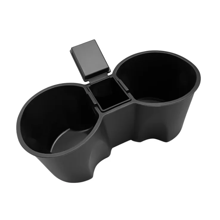 TEFUN Water Cup Holder For Tesla Model 3 Center Accessories Water Proof Car Coasters For Tesla Model Y Car Model3