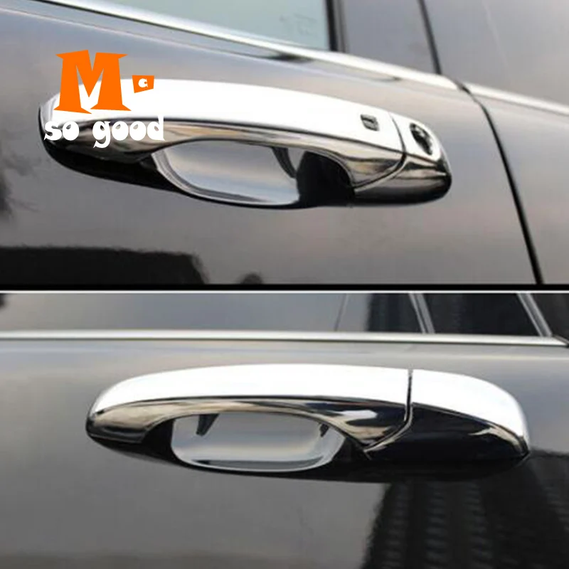 

2014 For Jeep Grand Cherokee ABS Chrome Car Door Handle cover Decoration Trim Car exterior Accessories Styling Stickers