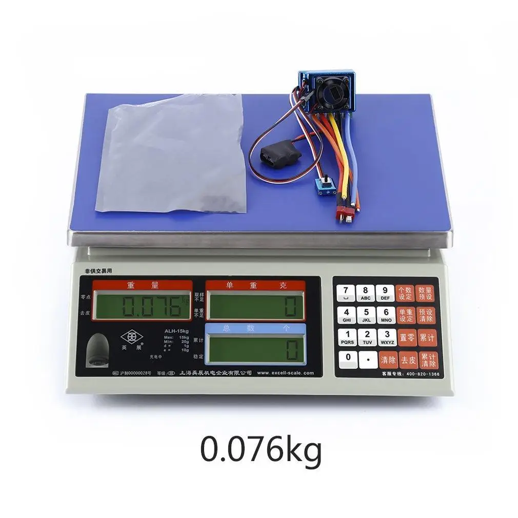 1/5/10 шт 120A ESC датчиками Скорость контроллер для 1/8 1/10 автомобиль гусеничный Лот KK