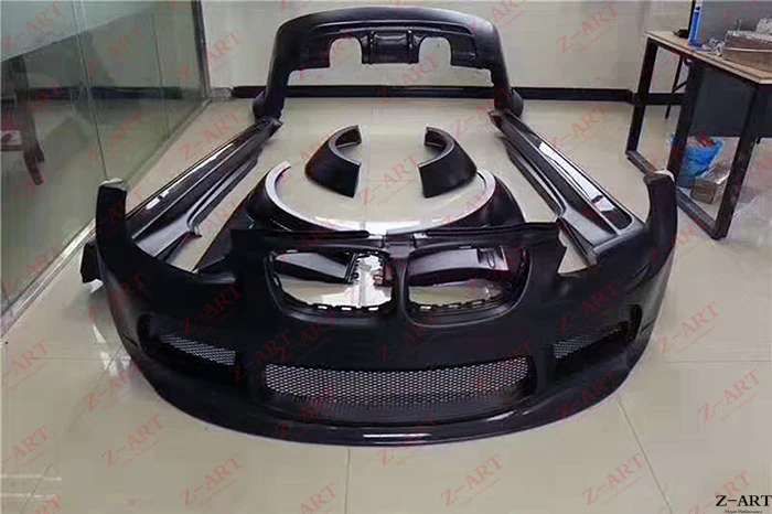 Z ART для BMW E92 E93 комплект модифицированного кузова широкого 3 серии тюнинга
