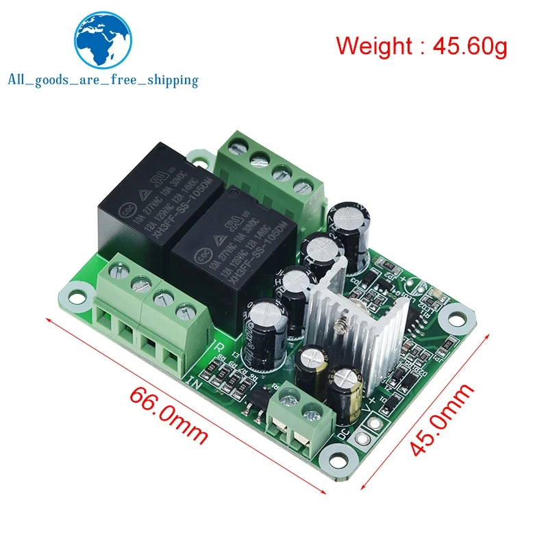 Power amplifier Speaker Protection Board  Boot Delay DC Protect Sensitivity adjustable Stereo Amplifier Double Channel