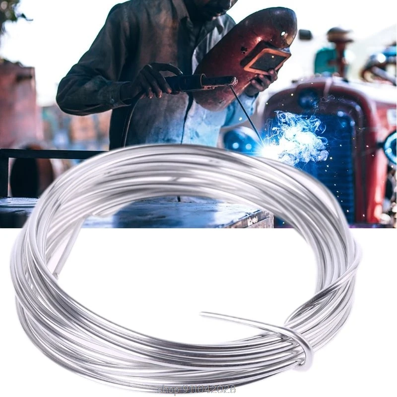 2.00mm*3M /5M flux-cored wires Hypothermia Aluminium Welding Solder Soldering Rods Wires Electrode for Welding N12 20 soldering wire welding wires