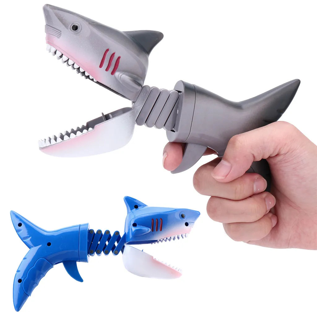 Фото Фигурки животных акулы игрушки забавные пластиковые фигурки захватывающие