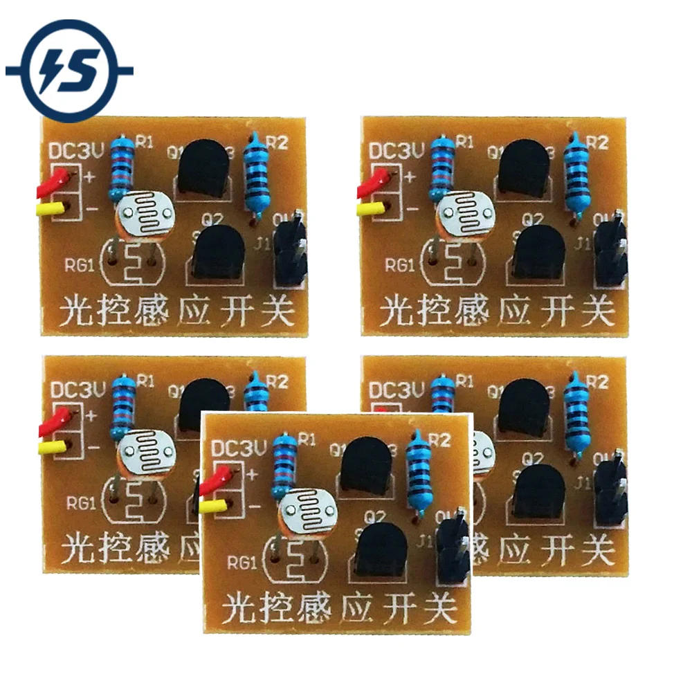 Light-Control Sensor Switch Circuit DIY Kits für Electronic Trainning Module