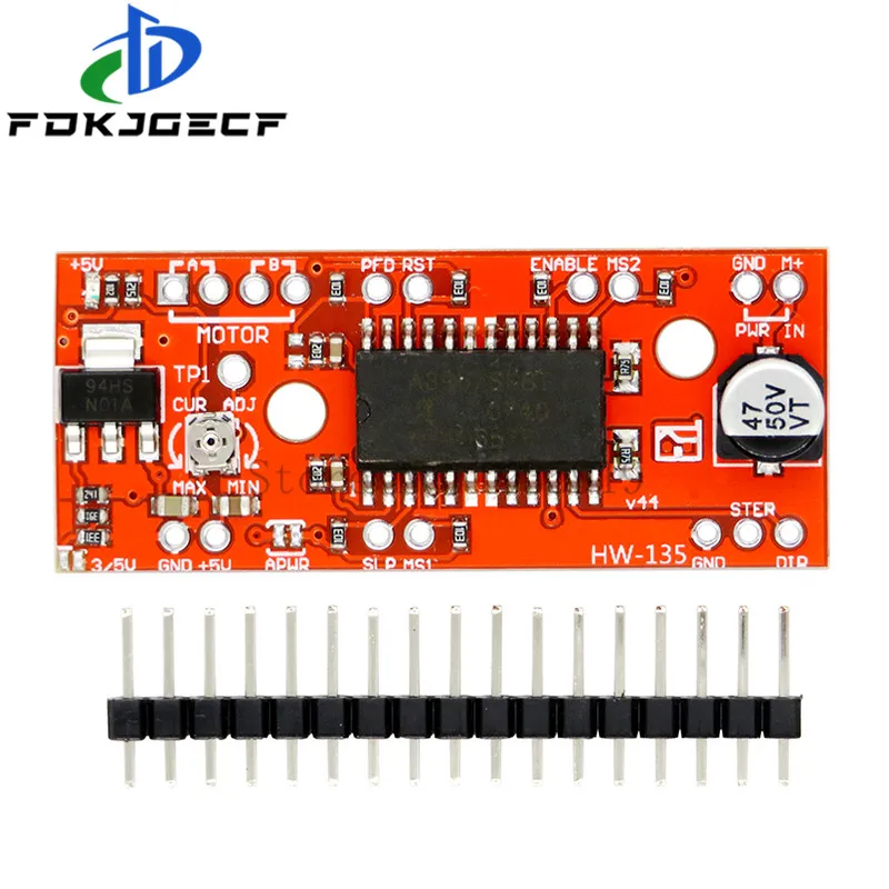 A3967 шаговый двигатель EasyDriver Motor Driver макетная плата для 3D-принтера модуль |