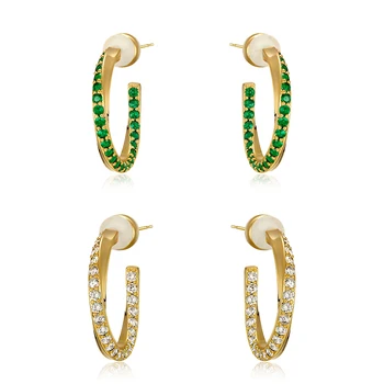 

Timeless Wonder Zirconia Geo Swirl CC Drop Earrings Women Jewelry Goth Top Runway Ins Trendy Fancy Party Kpop Hiphop Rare 1135