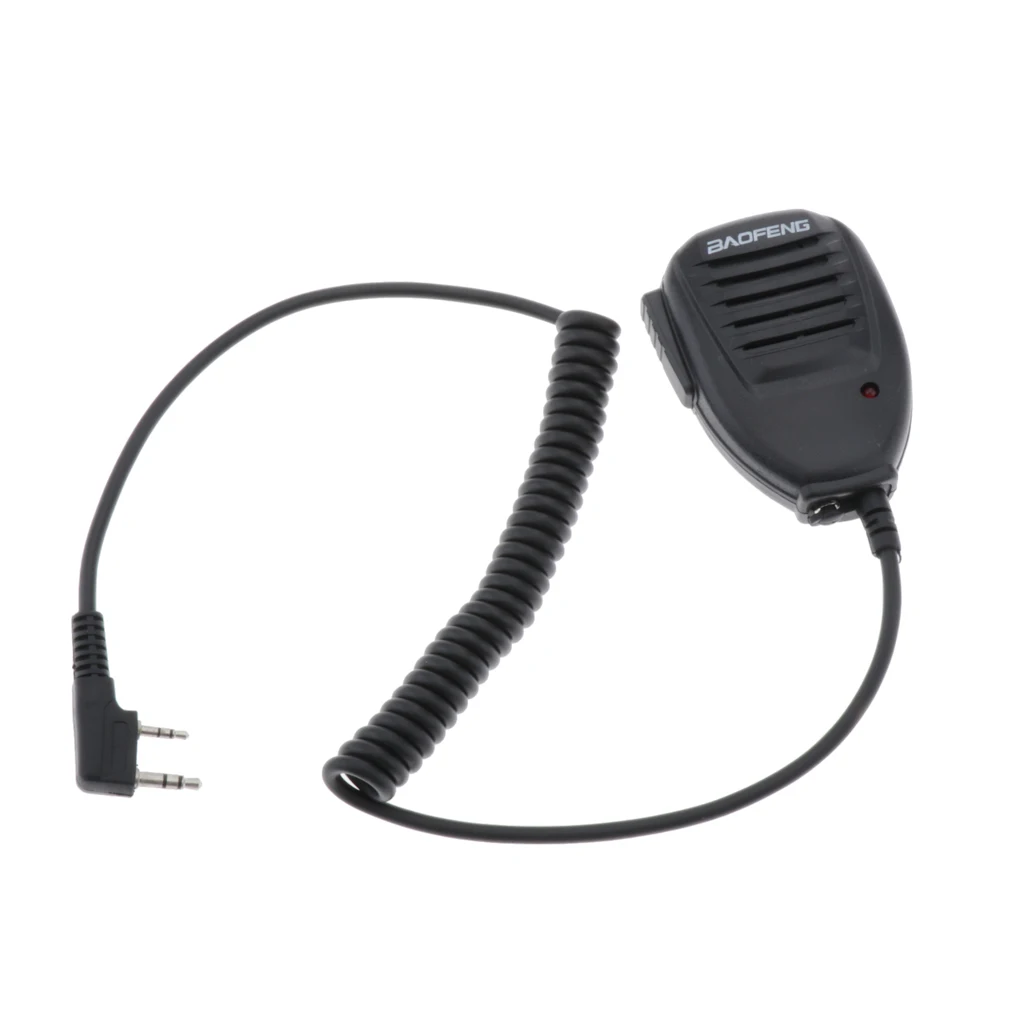 Baofeng Radio Speaker Mic Microphone PTT for Portable Two Way Radio Walkie Talkie UV-5R UV-5RE UV-5RA Plus UV-6R UHF VHF