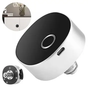 

Smart Semiconductor Touch Fingerprint Lock Digital Electronic Door Lock Home Security Cabinet Drawer Office Anti-Theft lock