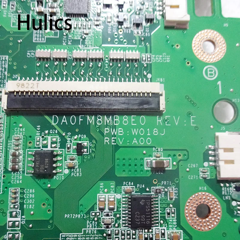 Hulics для Dell Studio 1555 материнской платы ноутбука CN-0C235M 0C235M C235M DA0FM8MB8E0 PM45 HD4500 DDR2