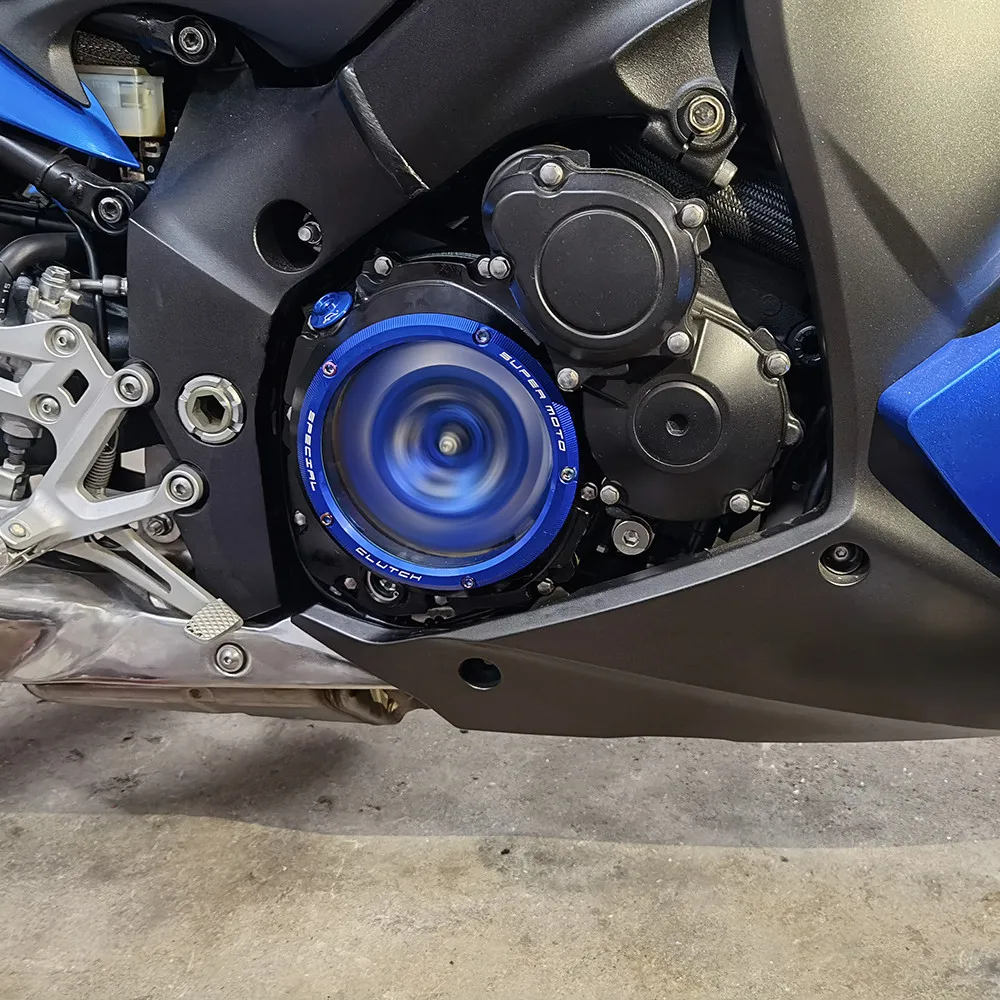 Für GSXR1000 GSXS GSX-S 1000 Klare Kupplungsdeckelschutz für Suzuki GSX-S1000 GSX S1000 GSXS1000 GSX-S1000F GSXS1000 KATANA 1000 – Detail 4