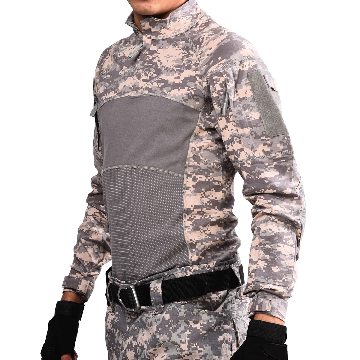 Outdoor Hiking Jacket+Shirts Soft Shell Outwear Windproof Windbreaker Military Shirt Tactical Fleece Jackets Hunting Clothes Set