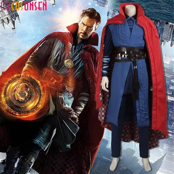 

Doctor Strange Cosplay Costume Stephen Steve Vincent Strange Costume Marvel Movie Superhero Outfit Custom Made COSPLAYONSEN