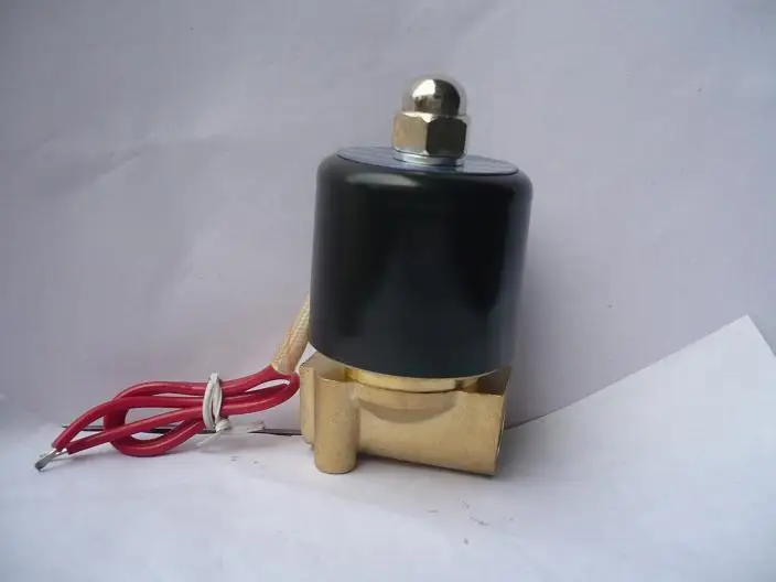 

Copper valve solenoid valve normally closed 2W-025-08 2W25-08 Rc1/4 AC220V Dc24V DC12V can choose