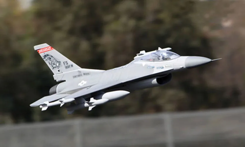 Scale skyflight 70 мм EDF 1 3 м F16 Боевой сокол RC комплект реактивный самолет Модель W/O МОТОР