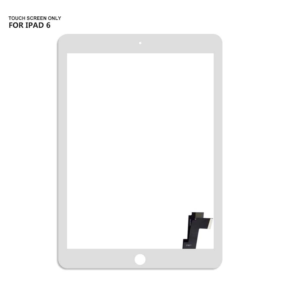 Fix2sailing For Apple iPad 6 Air 2 A1567 A1566 LCD Display Touch Screen  Digitizer Sensors Assembly