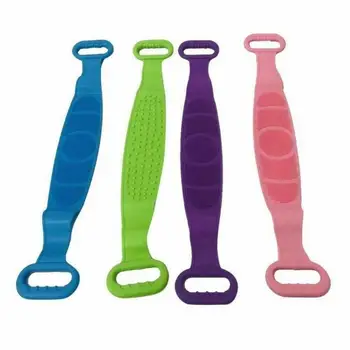 

Rubbing Towels Bath Towels Long Strips Rubbing Back Towels Double Back Lengthened Strong Rubbing Bath Silicone Body Brush
