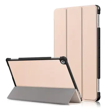 

Faux Leather Tablet Protection Case Cover Stand Slim Folding Flat Cover Case Stand with Auto for New Amazon Fire HD 8 2017 DJA9