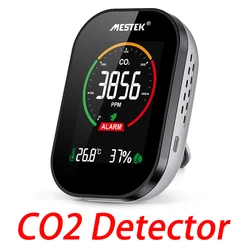 Détecteur de dioxyde de carbone CO2, moniteur de température et d'humidité, mesure rapide, pour serre et entrepôt 