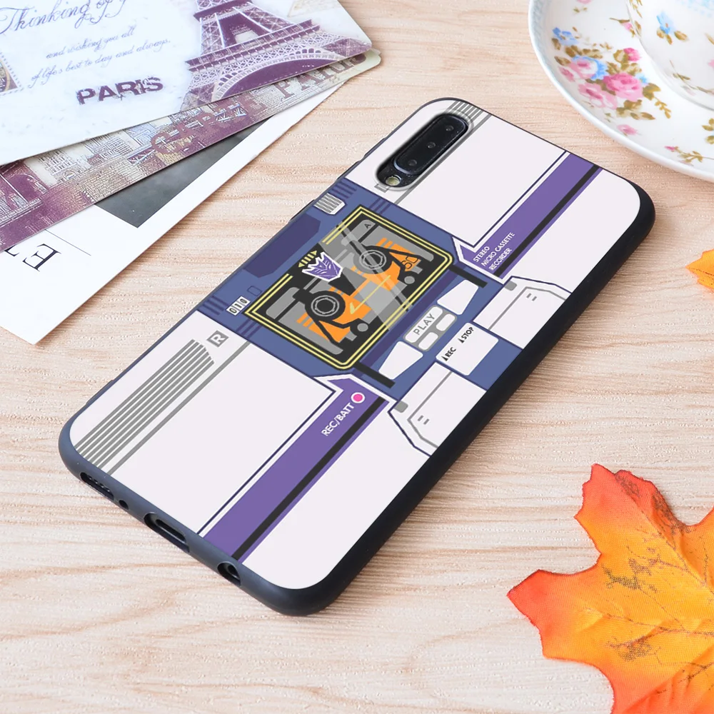 

Soundwave Print Soft Silicone Matt Case For Samsung Galaxy S Note and Galaxy A