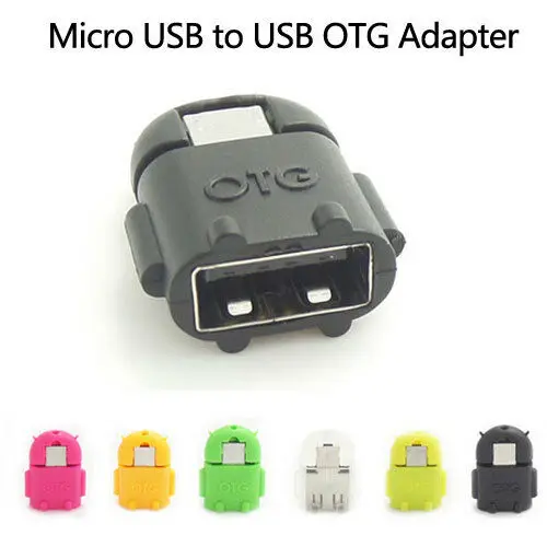 Android Robot Shaped Micro USB к USB OTG Кабель-адаптер для смартфона Galaxy S3 S4 Note2