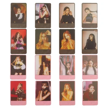 

8Pcs/Set KPOP BLACKPINK Album Self Made Paper Lomo Card Photo Card Poster Photocard Fans Gift Collection Stationery Set