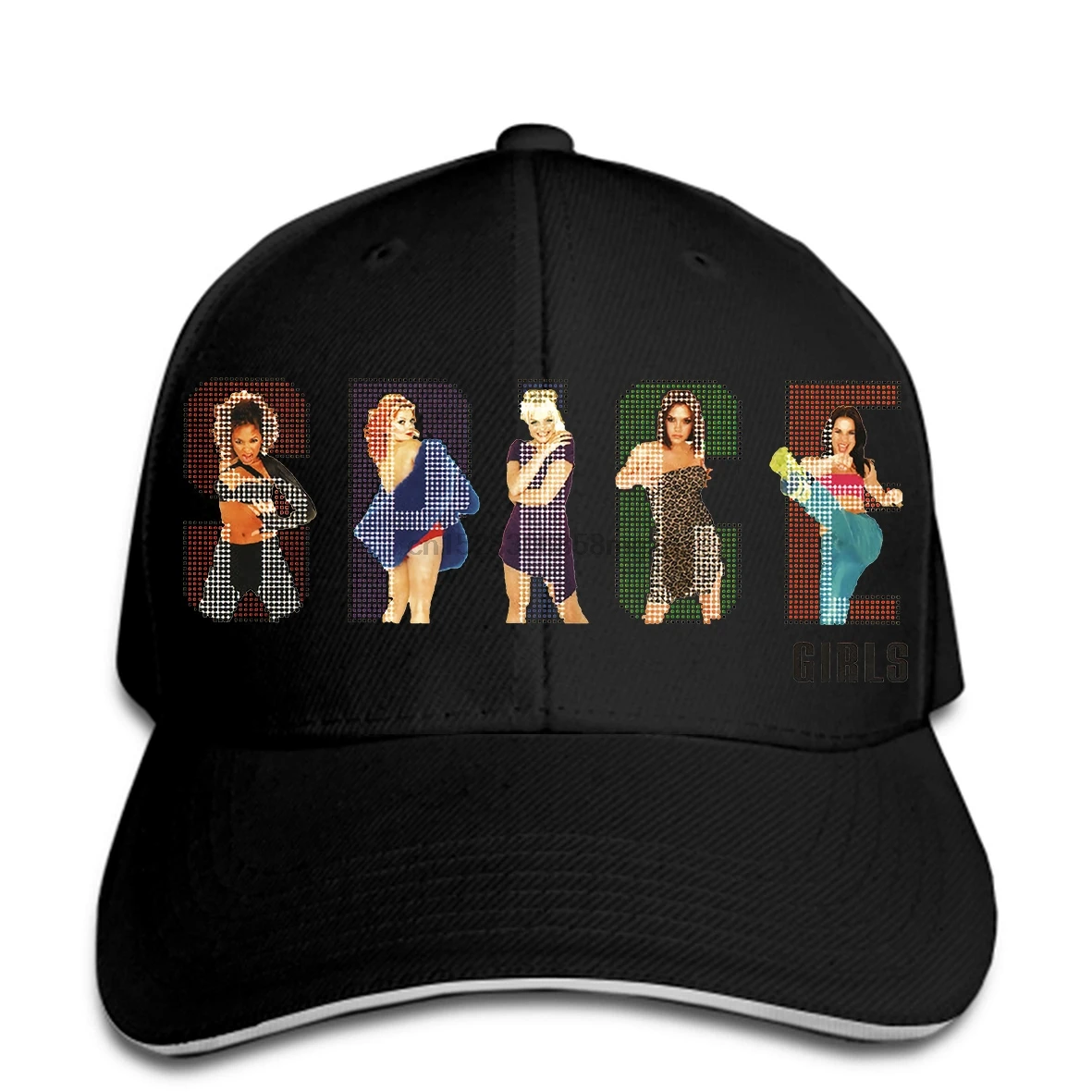 VTG! Spice World, шапка для девочек, Репринт, белая, США, Мужская Бейсболка, Снэпбэк Кепка, женская кепка, остроконечная