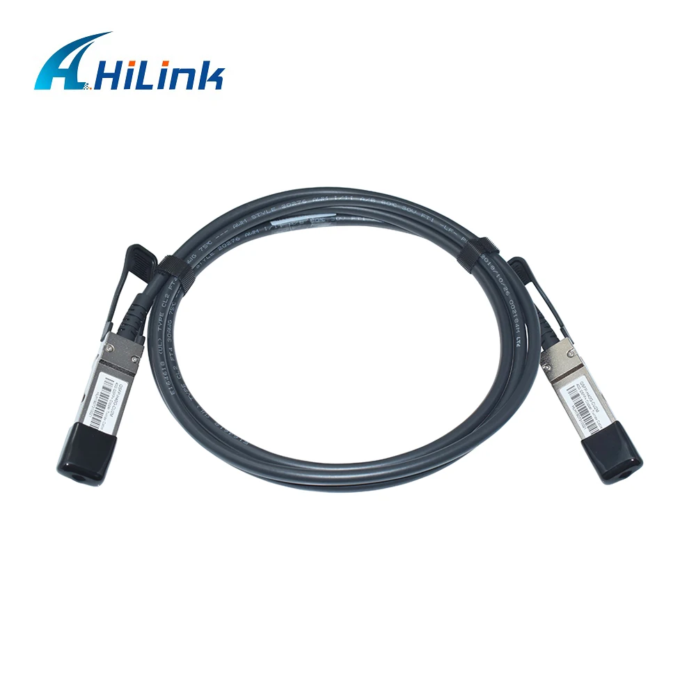Hilink 2 шт 40G-QSFP+ 2 метра прямой прикрепить медный кабель приемопередатчик