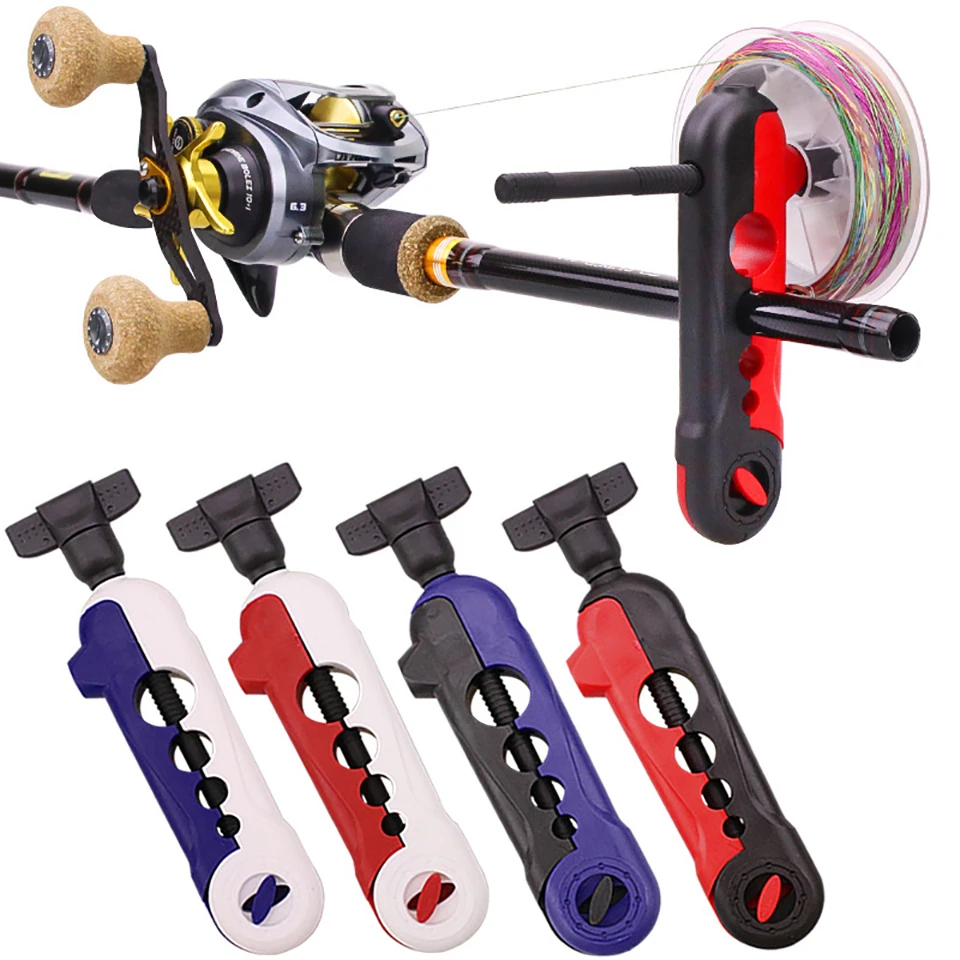 Fishing Line Winder 4 Colors Fishing Rod Sea Rod Reel Fixed Portable