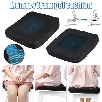 

Memory Foam Seat Cushion Slow Rebound Soft Home Office Chair Cushion Pad J99Store